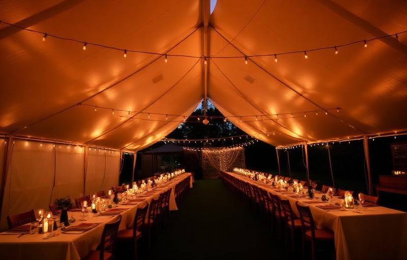 Backyard wedding