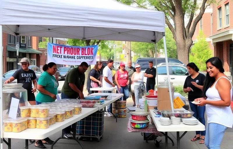 Block fundraiser