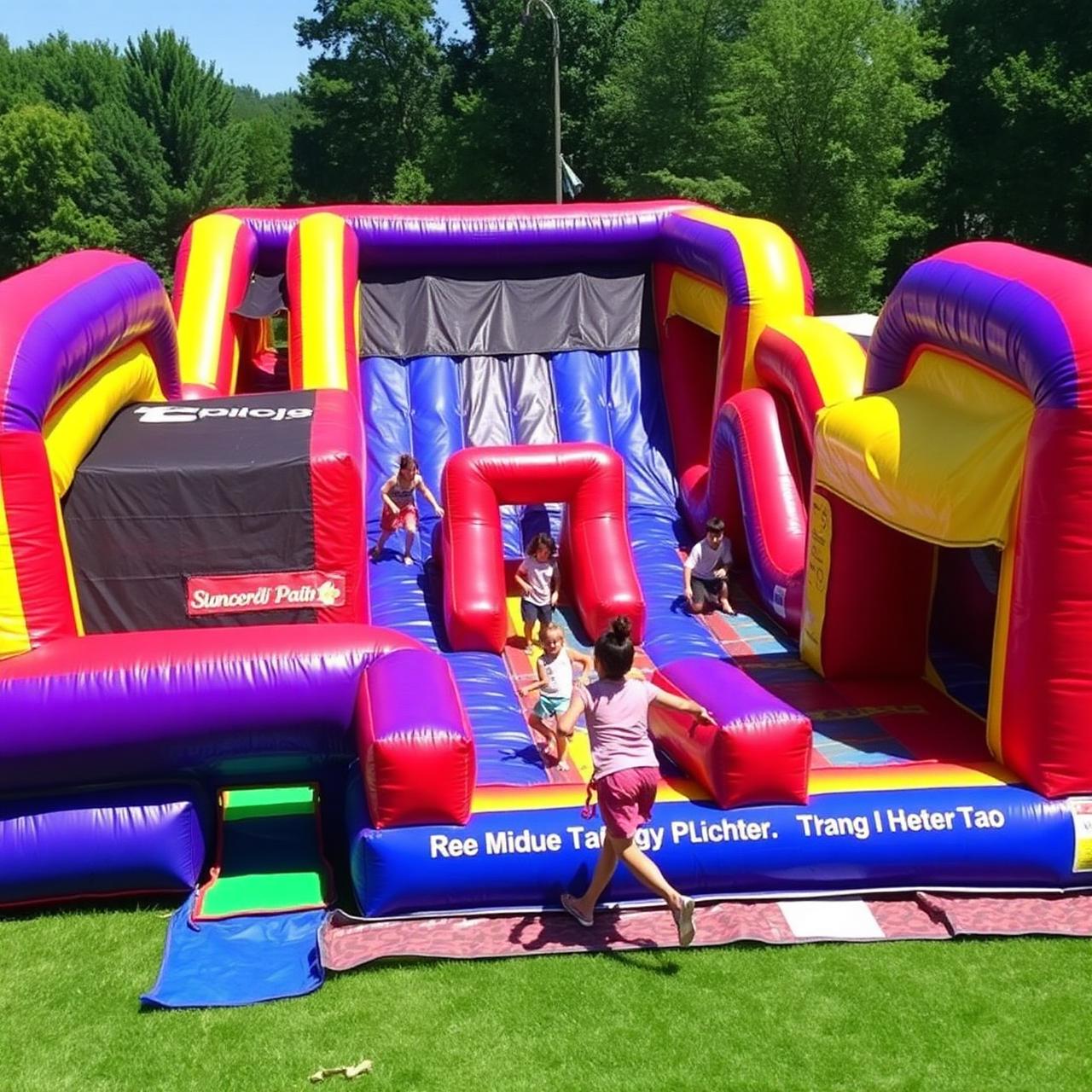 Obstacle Course — Inflatable race & climb