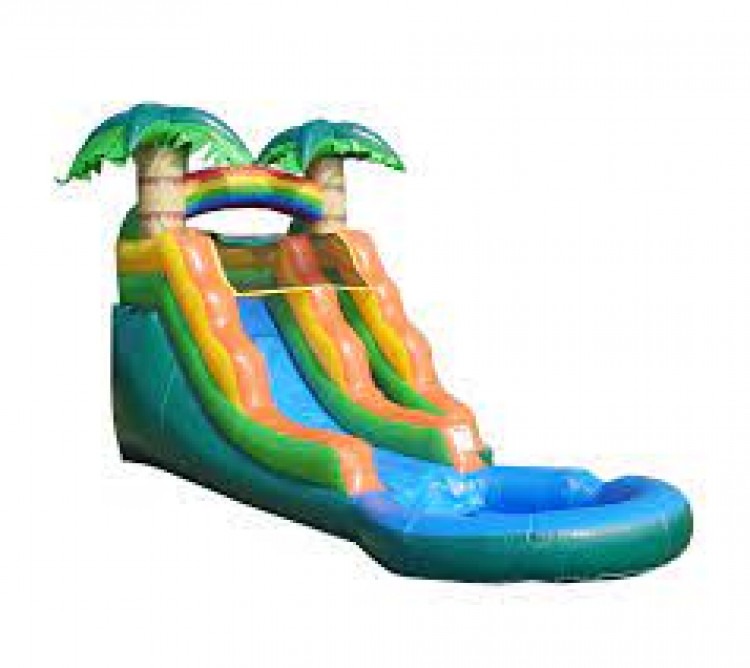 13ft Tropical Water Slide