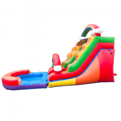 xsl pbrnbcl15 hb side 2 1 1709085680 16' Rainbow Cloud Inflatable Water Slide